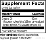 Designs for Health Oil of Oregano Softgels 36mg side view