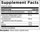 Designs for Health Stellar C Vitamin C 127g side view