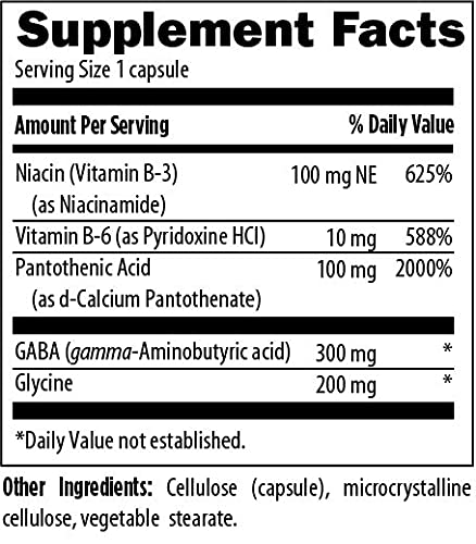 Designs for Health StressArrest B3 (Niacin) Supplement capsule