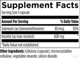 Designs for Health Thyrommune B8 (Inositol) Supplement capsule close-up