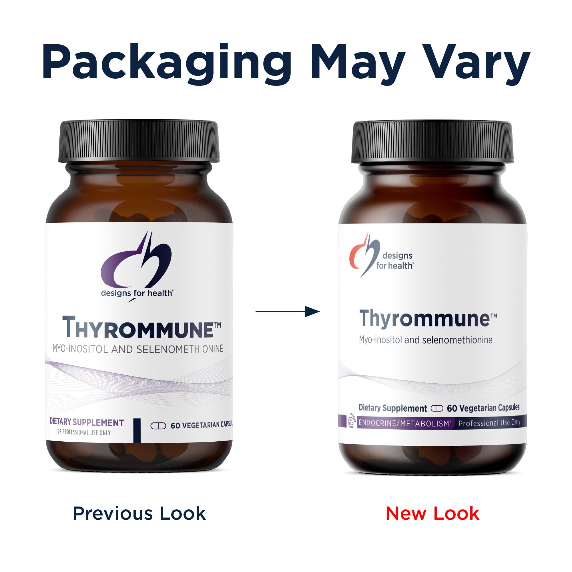 Designs for Health Thyrommune B8 (Inositol) Supplement packaging