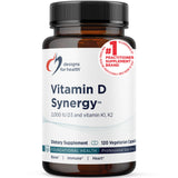 Designs for Health Vitamin D Synergy 2000 IU front view