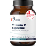 Designs for Health Vitamin D3 + K2 capsule front view