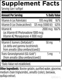 Designs for Health Vitamin D3 & K2 Combination 100g capsule close-up