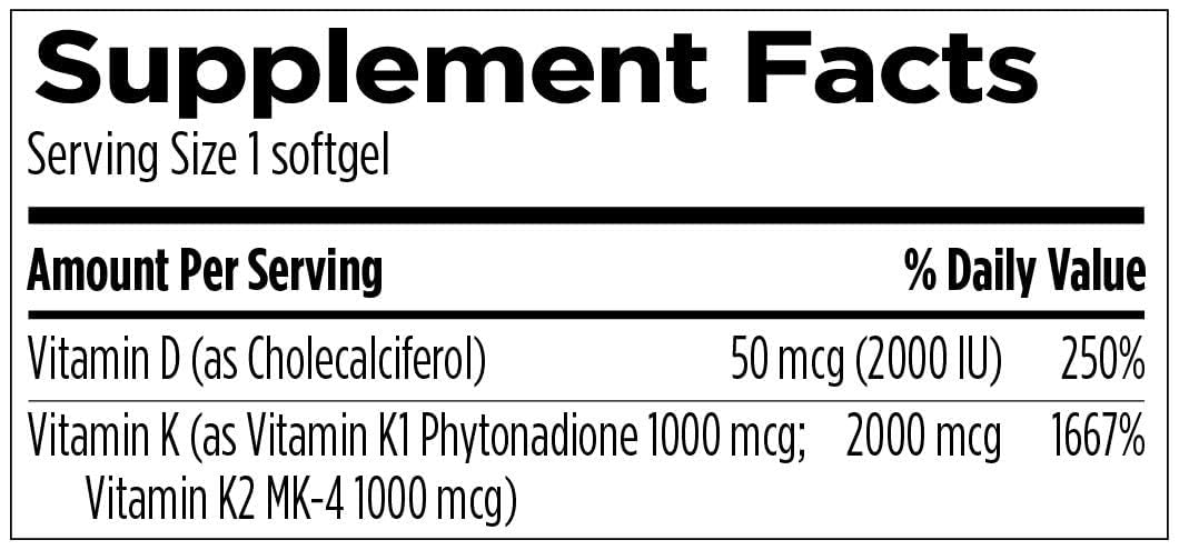 Designs For Health Vitamin D3 Pro 50mcg packaging side view