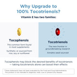 Designs for Health Vitamin E Tocotrienols 90g packaging
