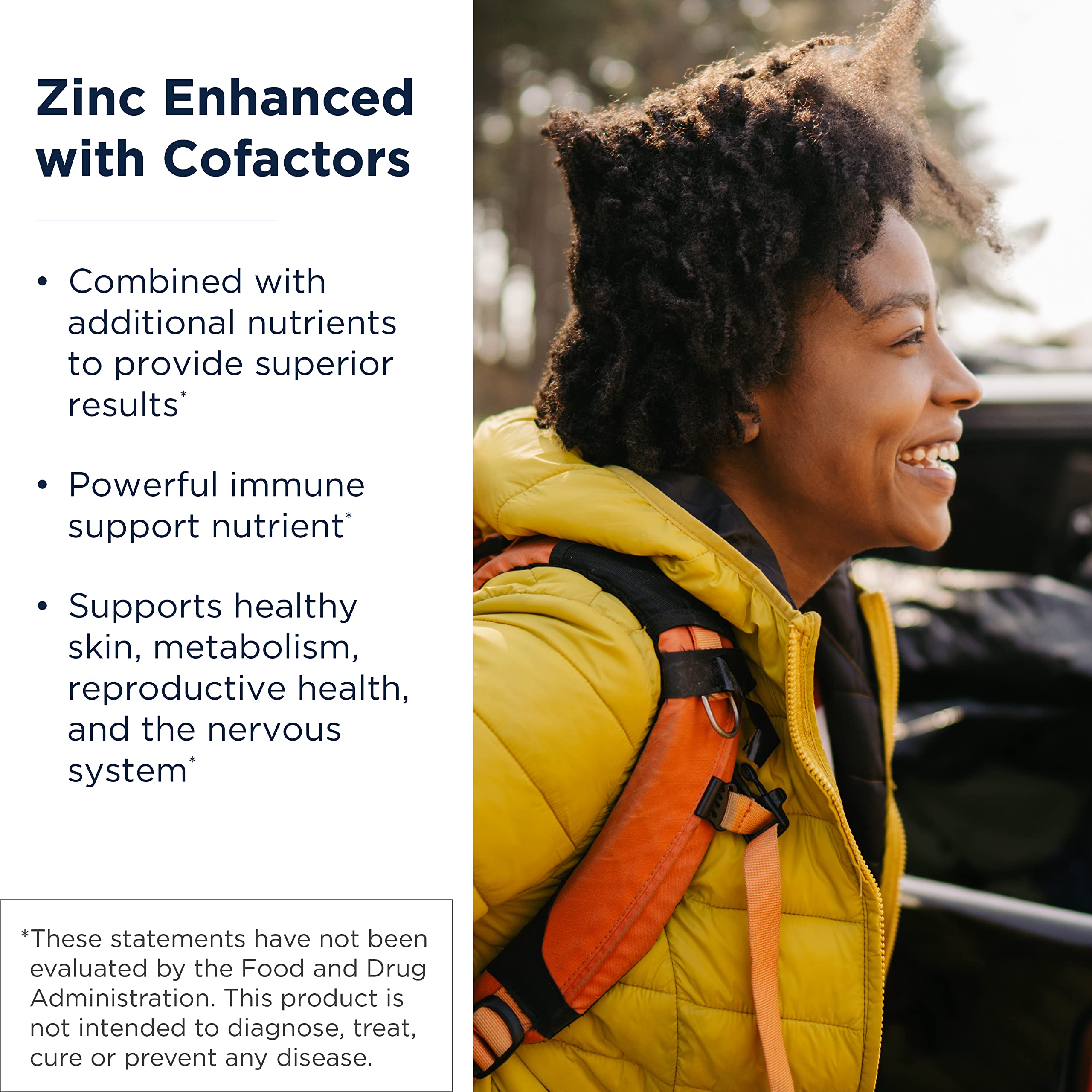 Designs for Health Zinc Bisglycinate 30mg side view
