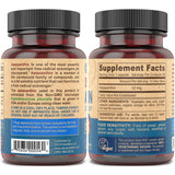 DEVA Astaxanthin Vegan Supplement 82g side view with packaging