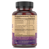 DEVA Calcium Supplement 168g back view with ingredient list