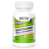 DEVA Vegan Glucosamine Chondroitin MSM Supplement front view