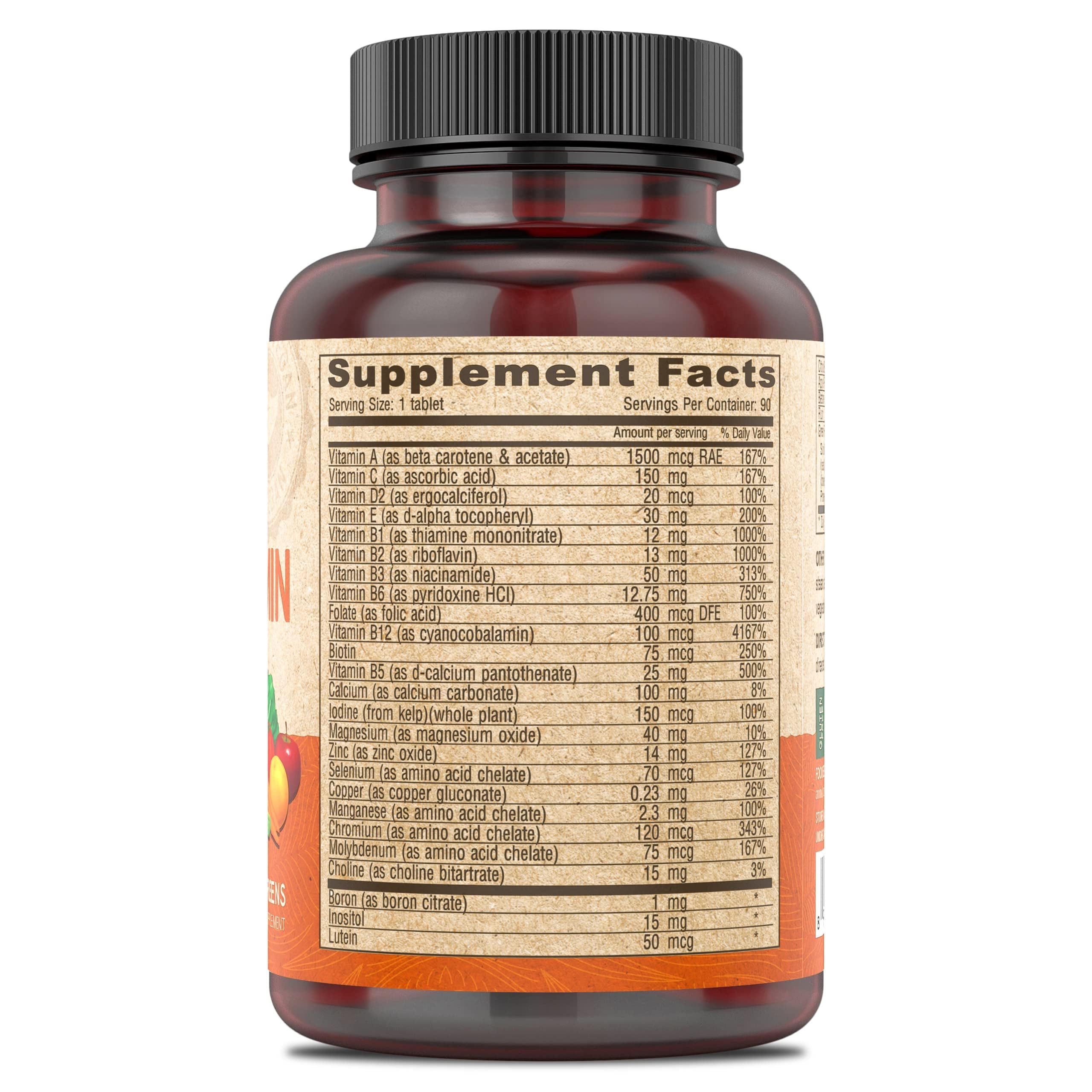 DEVA Vegan Multivitamin tablets close-up
