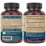 DEVA Vegan Omega-3 DHA EPA Softgels 750mg back view