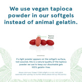 DEVA Vegan Omega-3 DHA Softgels in hand
