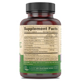 DEVA Vegan Probiotic with FOS Prebiotics 90 capsules side view