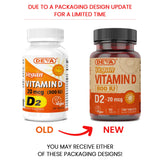 DEVA Vitamin D Supplement 100% Vegan side view