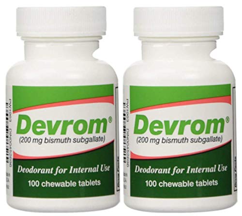 Devrom Erectogen Internal Deodorant Tablets 200MG 100 chewable tablets