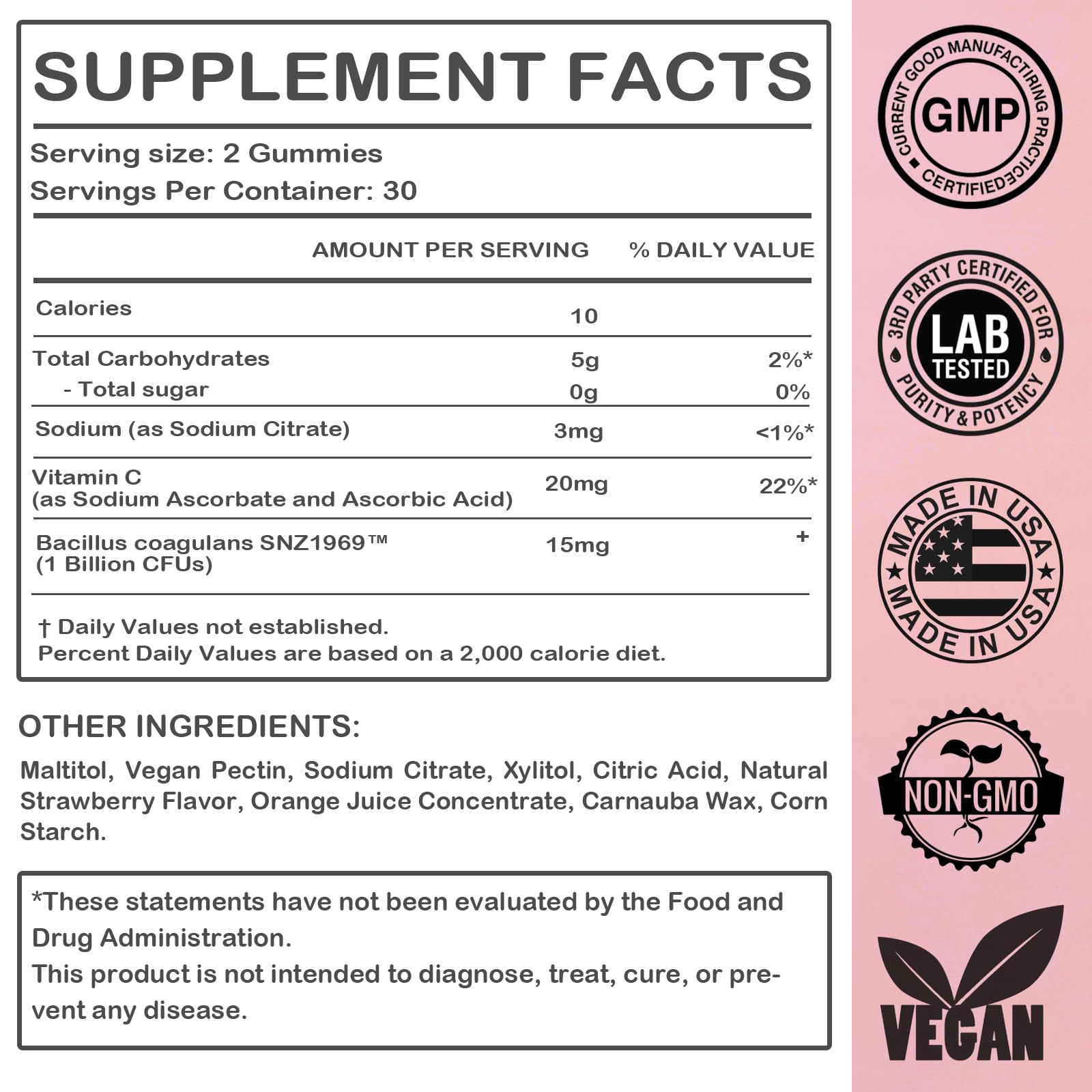 DEXOV Feminine Balance Gummies on a table
