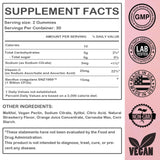 DEXOV Feminine Balance Gummies on a table