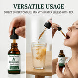DFTLUUE Echinacea Herbal Supplement Liquid Drops 60ml back view