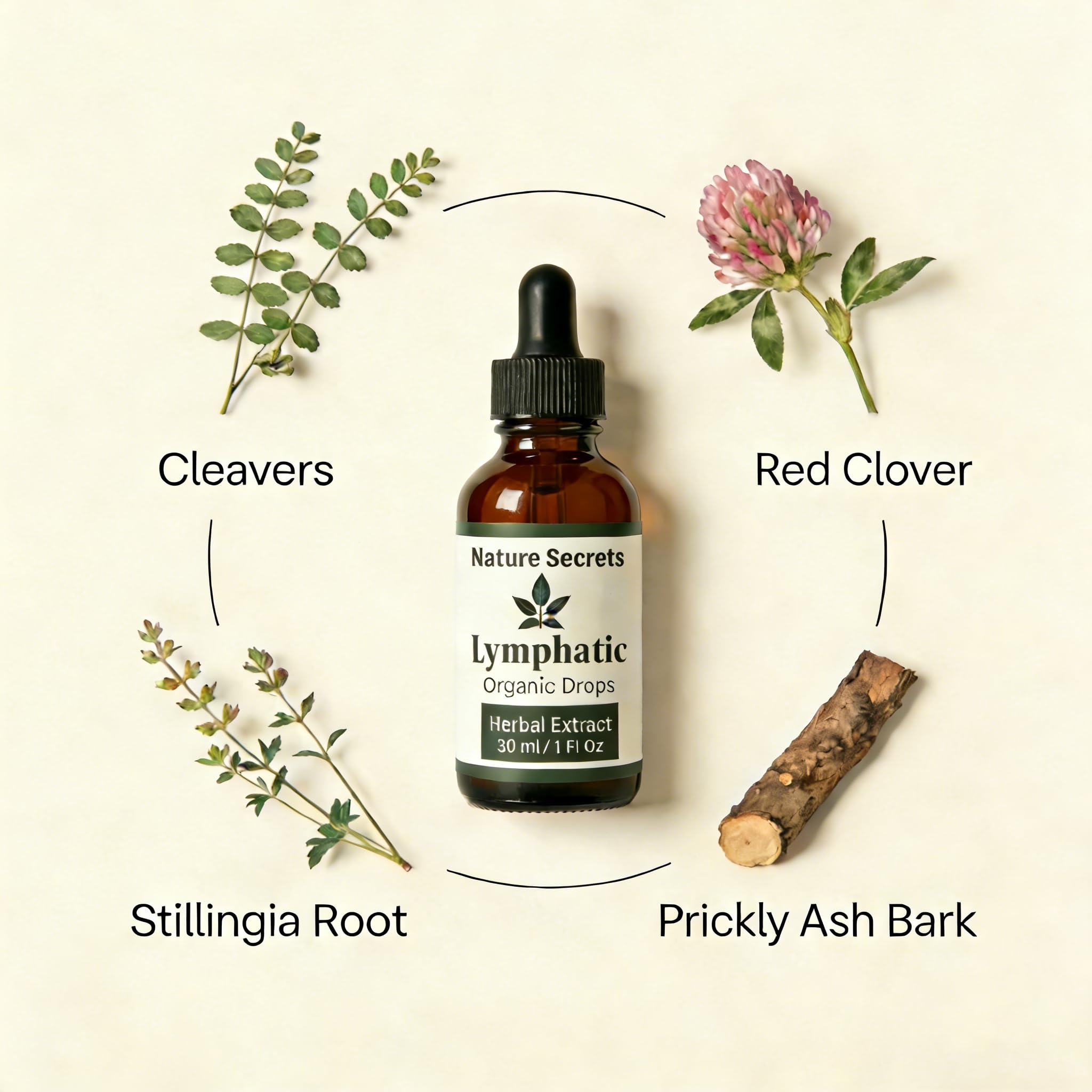 DFTLUUE Echinacea Herbal Supplement Liquid Drops 60ml dropper