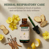 DFTLUUE Mullein Herbal Supplement 150g liquid drops back view