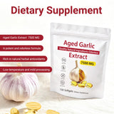 Dgtkayi Odourless Aged Garlic Extract Softgels close-up of softgel