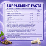 Diamond Clouds SleepVive Herbal Sleep Aid 60 Capsules capsule close-up