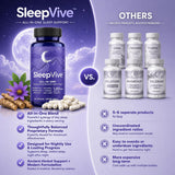 Diamond Clouds SleepVive Herbal Sleep Aid 60 Capsules packaging