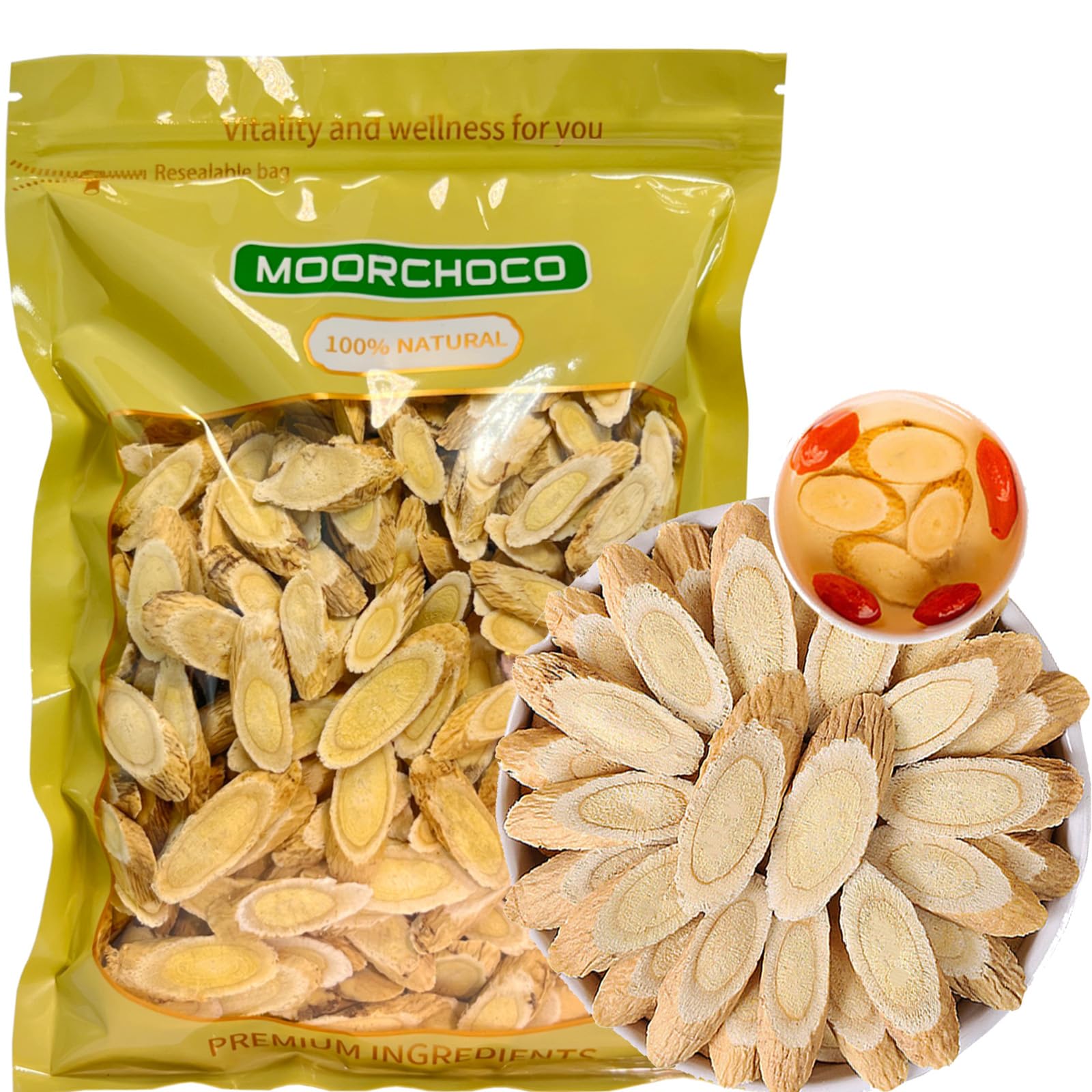 DIAN MAI HAO Astragalus Root 510g front view