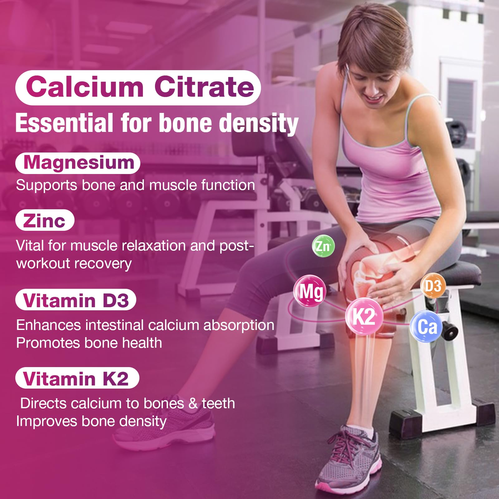 DIAOLAI Calcium Citrate Gummies displayed in a bowl