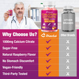 DIAOLAI Calcium Citrate Gummies with fresh peaches