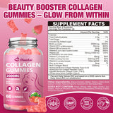 DIAOLAI Collagen Gummies bottle with natural strawberry flavour