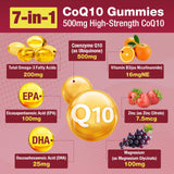DIAOLAI CoQ10 Gummies 500mg with Omega-3s ingredients list