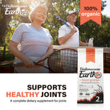 Diatomaceous Earth Food Grade 907g in a garden setting
