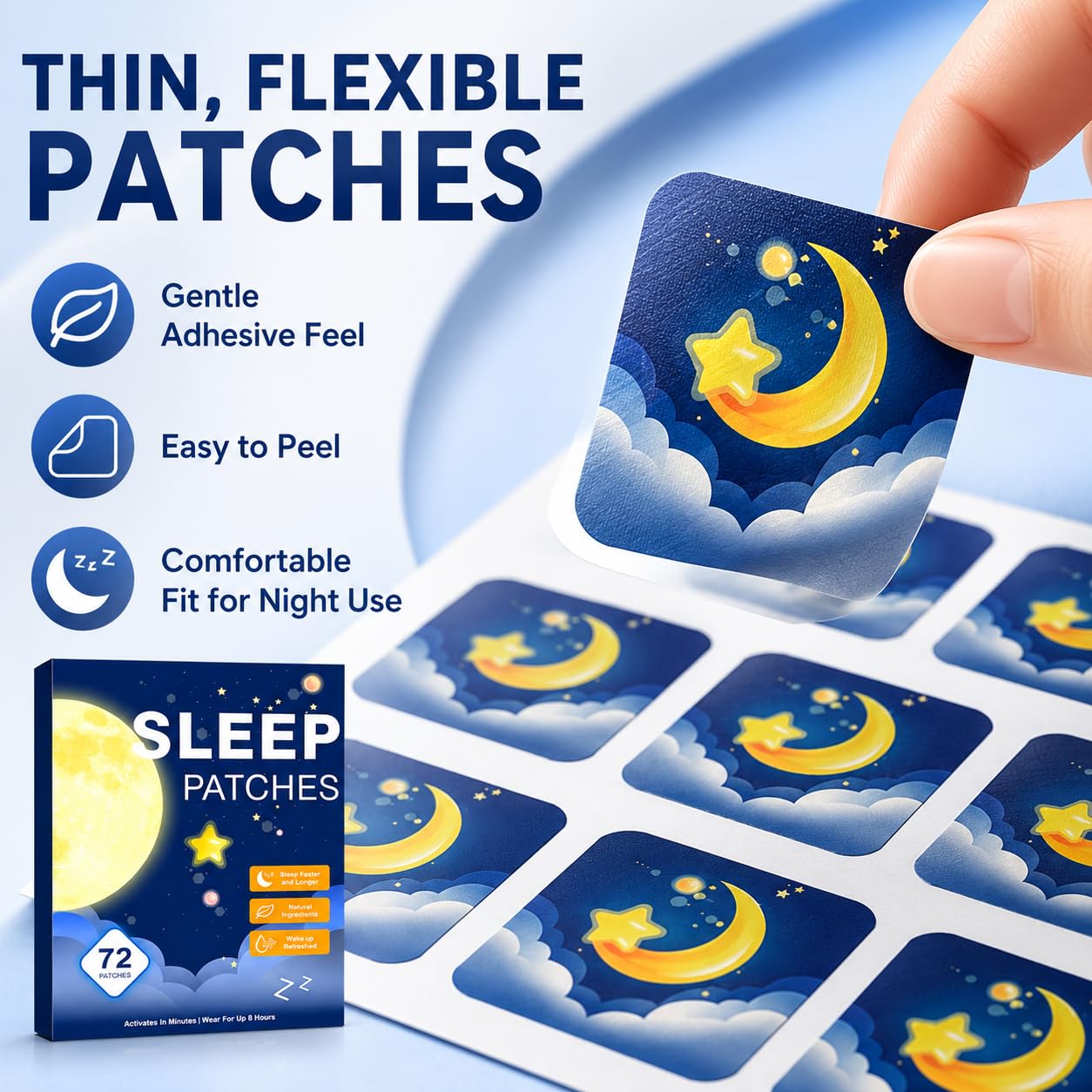 Diehous Sleep Patches packaging with description