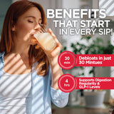 DietWorks support Dietary Fiber Supplement with measuring scoop