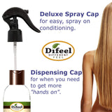 Difeel Biotin Leave In Conditioner 170g back view showing ingredients