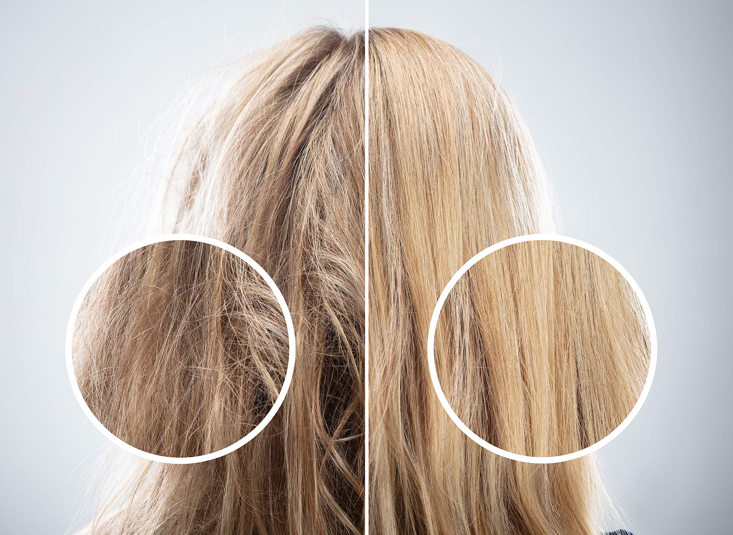 Difeel Biotin Leave In Conditioner 170g on a bathroom shelf