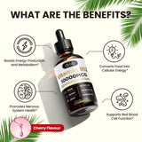 dilib B12 Complex Liquid Drops lifestyle shot with fruits