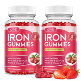 dilib Iron Supplement Gummies front view with packaging