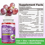 dilib Iron Supplement Gummies in a lifestyle setting