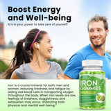dilib Iron Supplement Gummies nutritional information