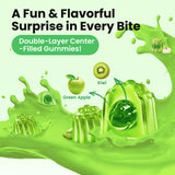 dilib Iron Supplement Gummies side view of packaging