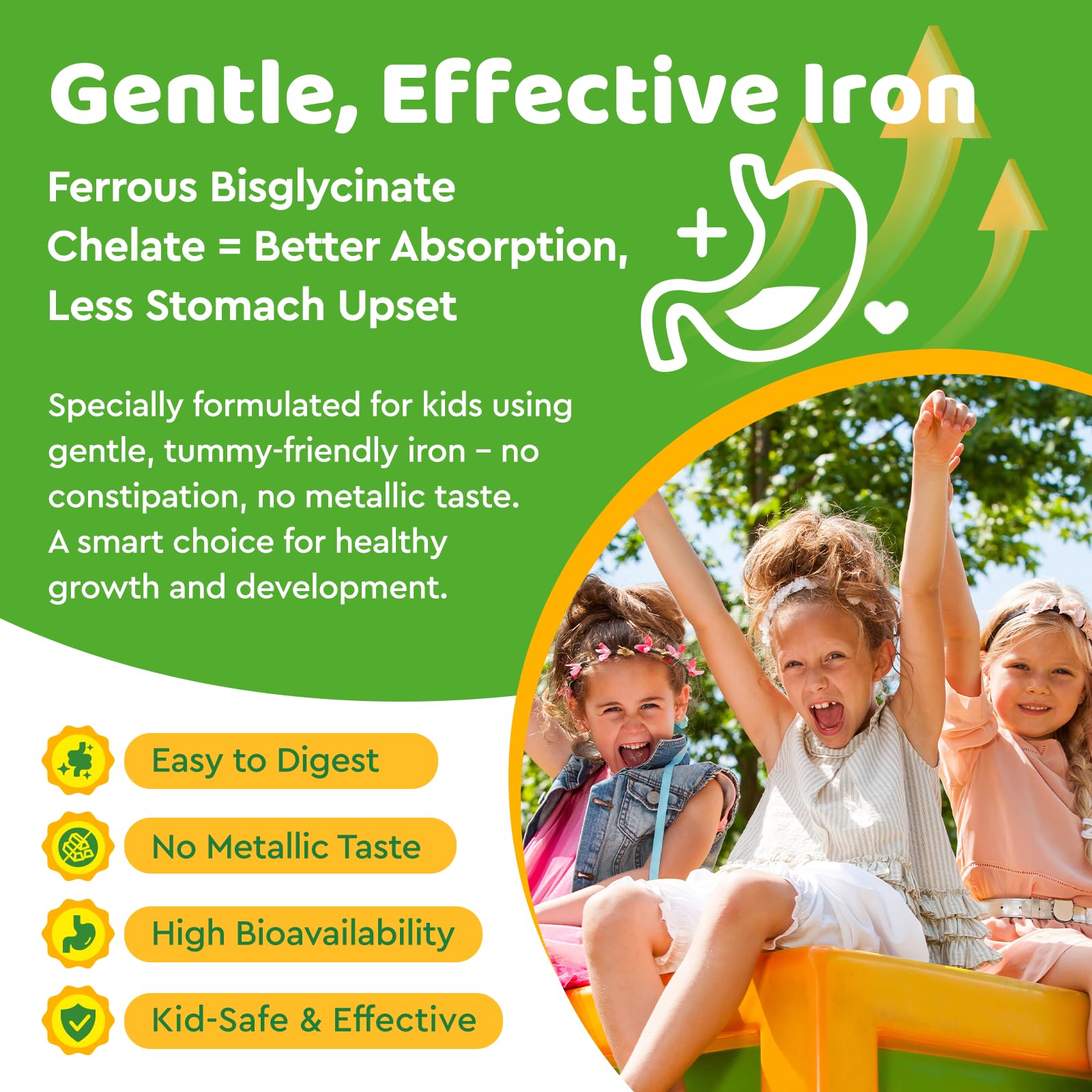 dilib Kids Iron Gummies nutritional information