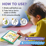 dilib Kids Magnesium Glycinate Liquid Supplement grape flavour