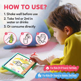 dilib Kids Magnesium Glycinate Liquid Supplement side view