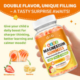 dilib Kids Magnesium Gummies 240g gummies being enjoyed by a child