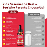 dilib Liquid Iron Drops for Kids lifestyle scene