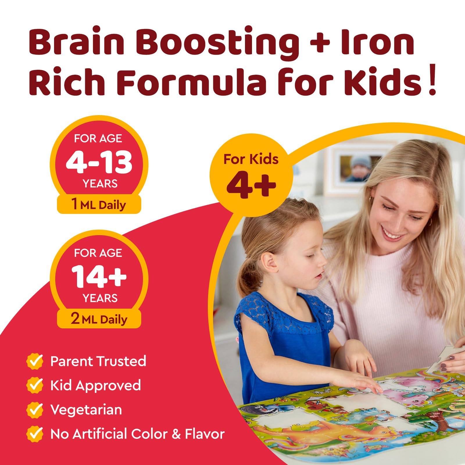 dilib Liquid Iron Drops for Kids nutritional information