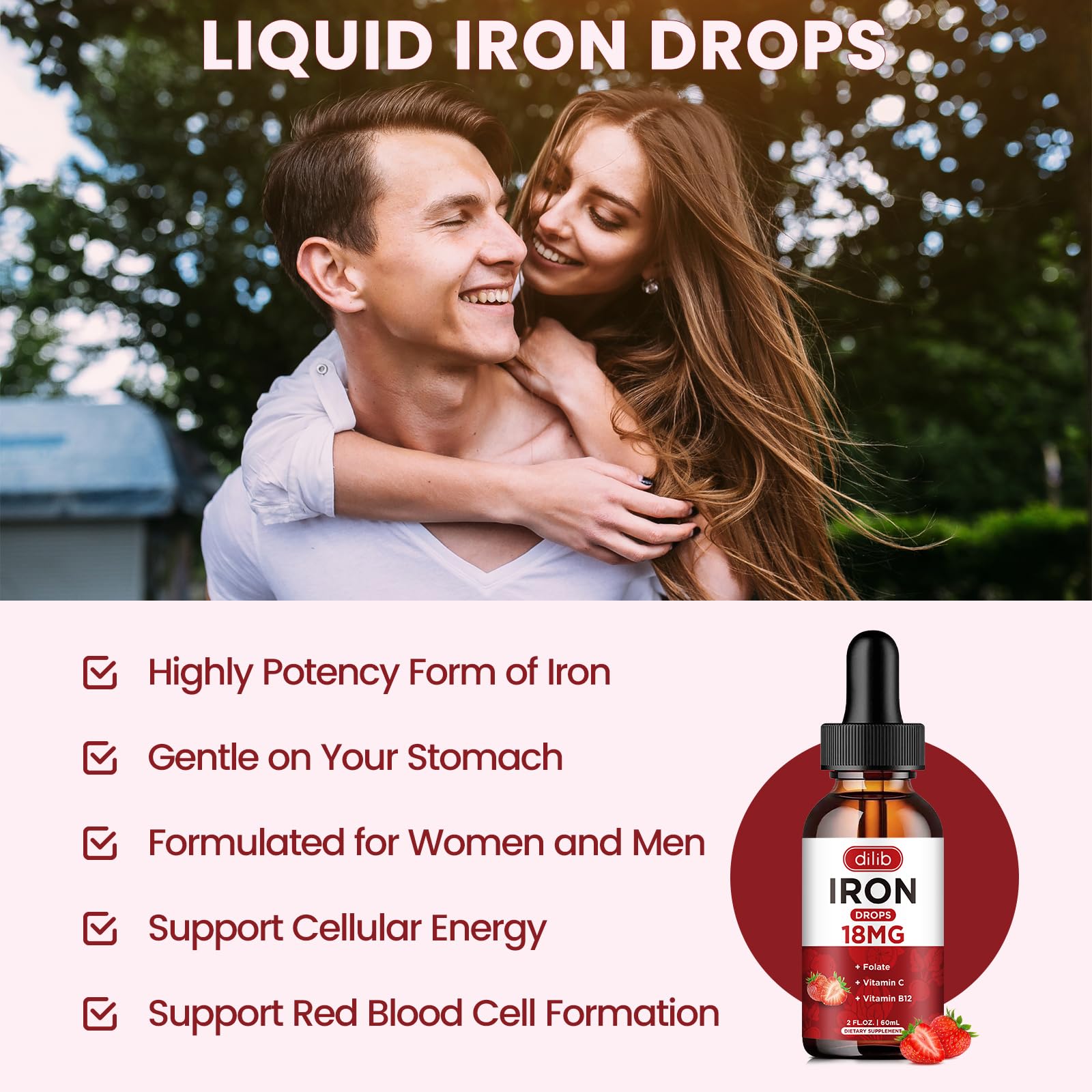dilib Liquid Iron Supplement packaging details
